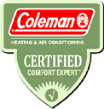 Coleman Certified Comfort Expert