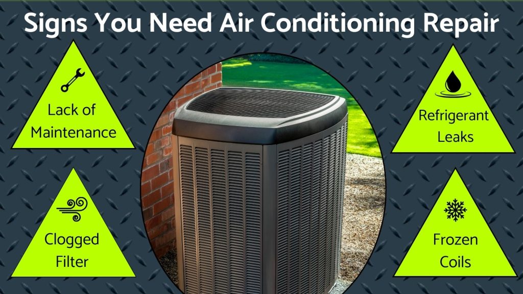 Signs you need air conditioning repair